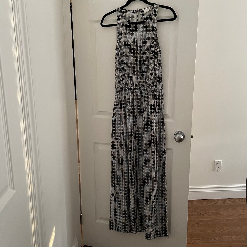 Club Monaco Silk Halter Long Dress Size 2